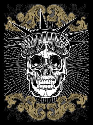 LIBERTY SKULL