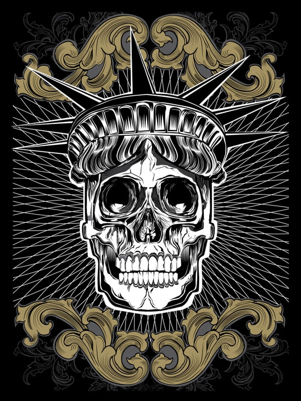 LIBERTY SKULL