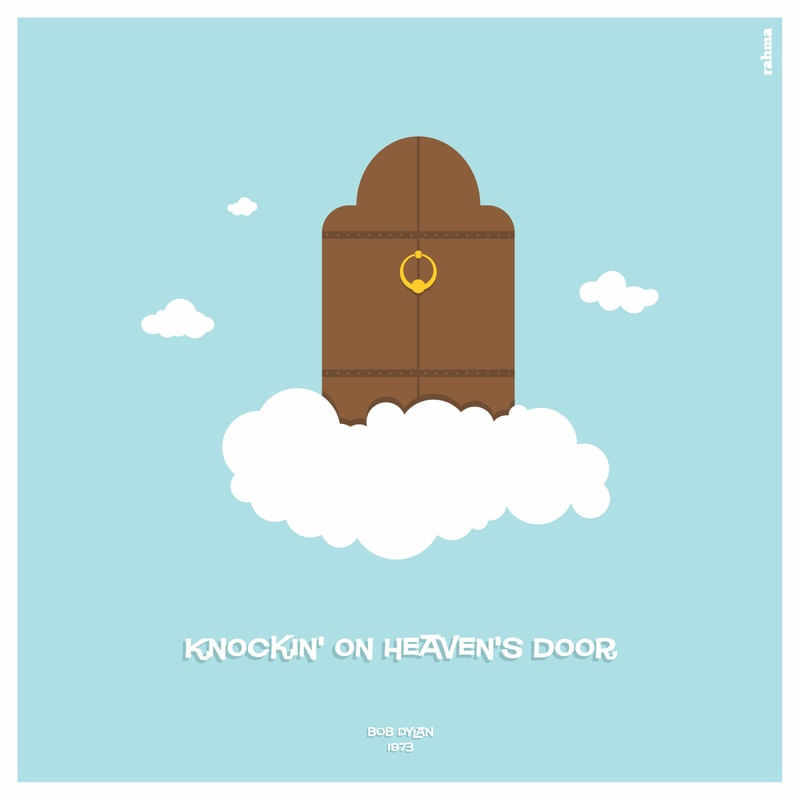 KNOCKIN ON HEAVENS DOOR (QUADRADO)