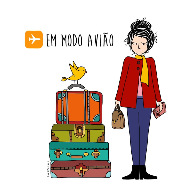 EM MODO AVIÃO