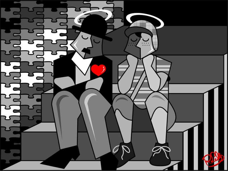CHAPLIN E CHAVES
