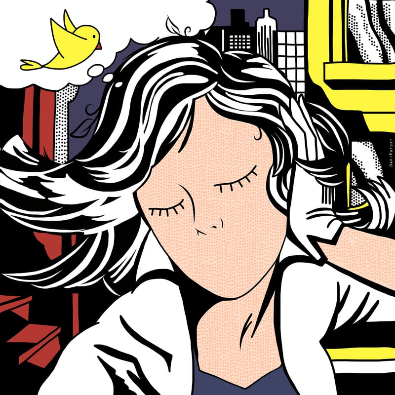 ELIZA E PIU DE ROY LICHTENSTEIN