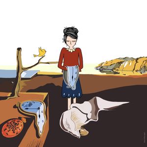 ELIZA E PIU EM A PERSISTÊNCIA DA MEMÓRIA DE SALVADOR DALI