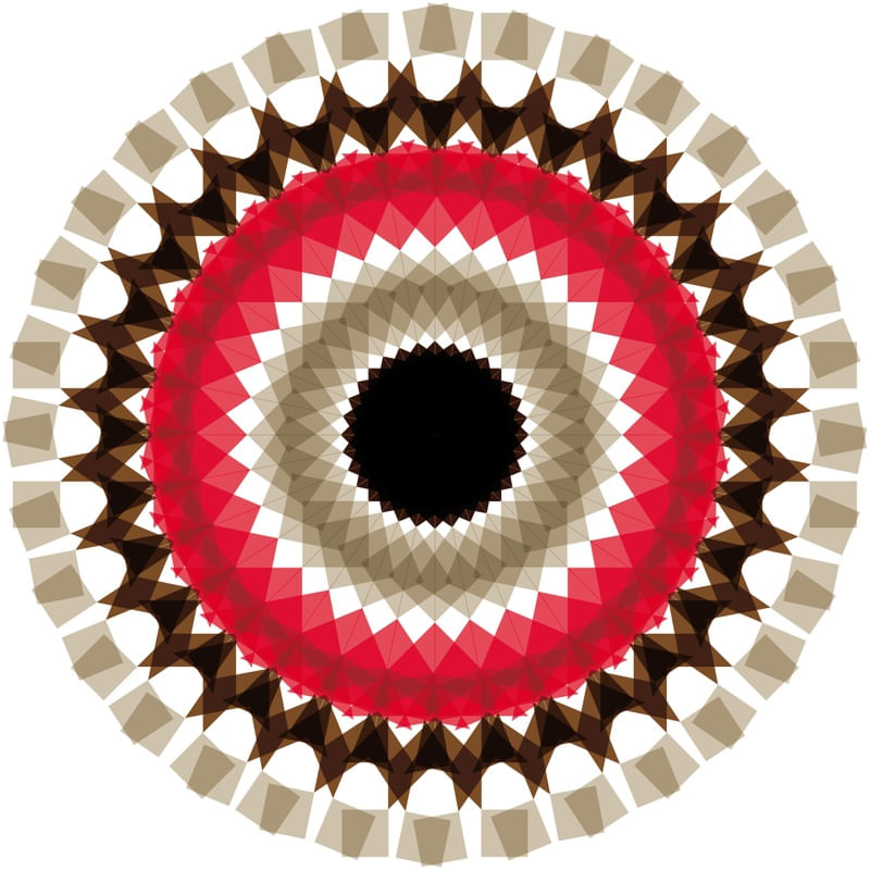 MANDALA DO TANGRAM