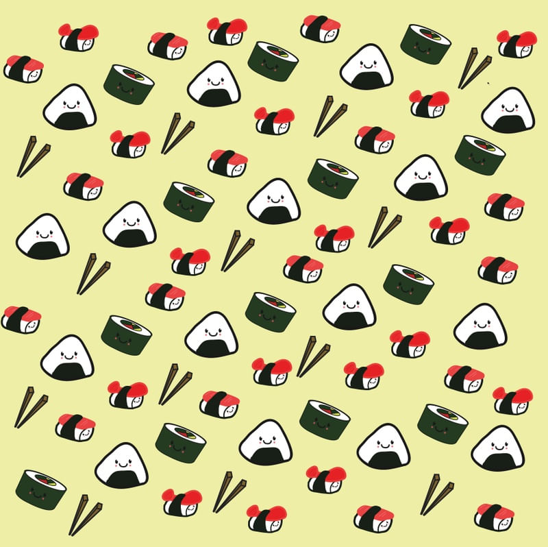 EU AMO COMIDA JAPONESA