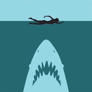 JAWS TUBARÃO (QUADRADO)
