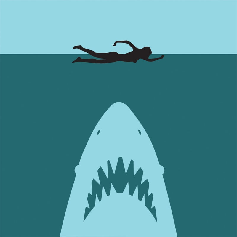 JAWS TUBARÃO (QUADRADO)