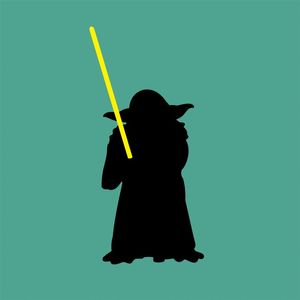 STAR WARS YODA (QUADRADO)