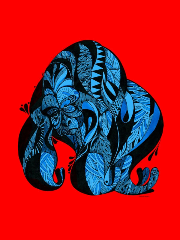 GORILA AZUL II