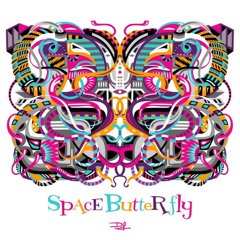 SPACE BUTTERFLY