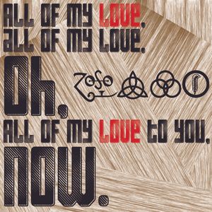 ALL MY LOVE