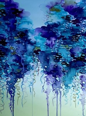 BEAUTY IN THE RAIN - NAVY
