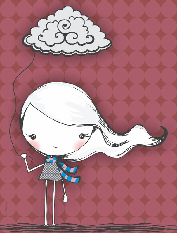 MENINA DAS NUVENS