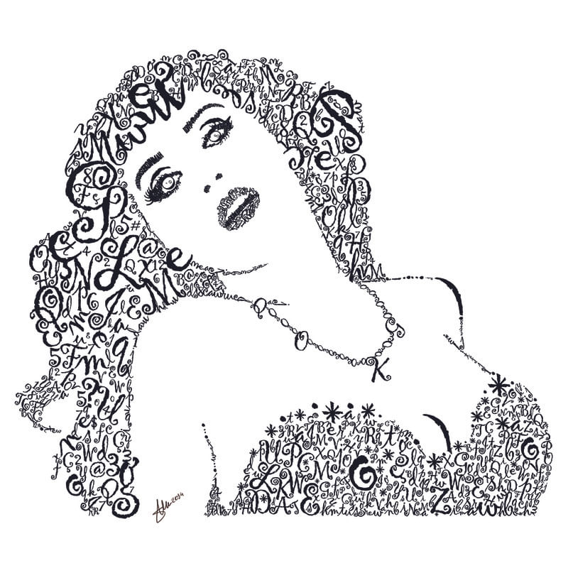 TYPEFACE KATY PERRY