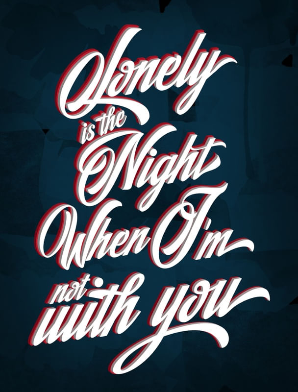 LONELY IS THE NIGHT