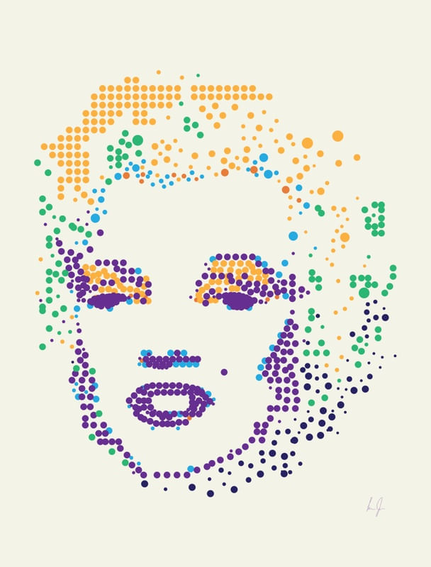 MARILYN BALLS (RETRATO)