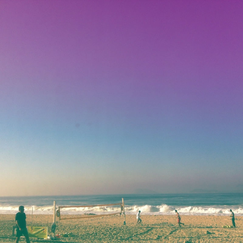 PURPLE BLUE BEACH