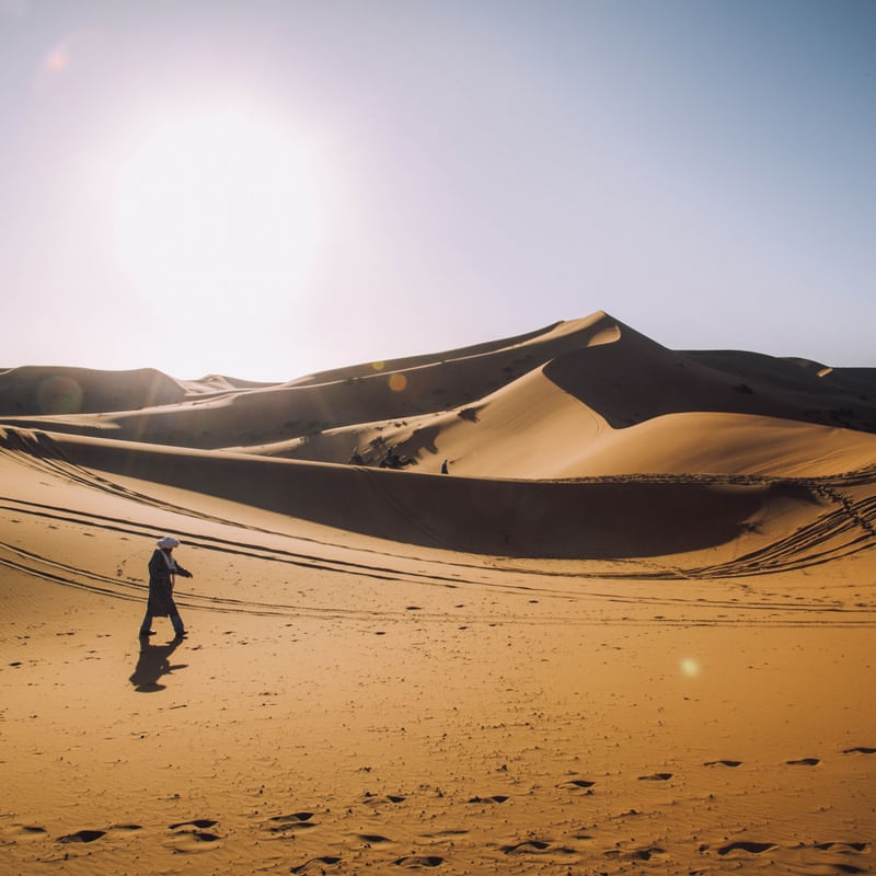 CAMINHANDO NO DESERTO