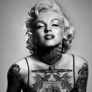 MARILYN TATTOO