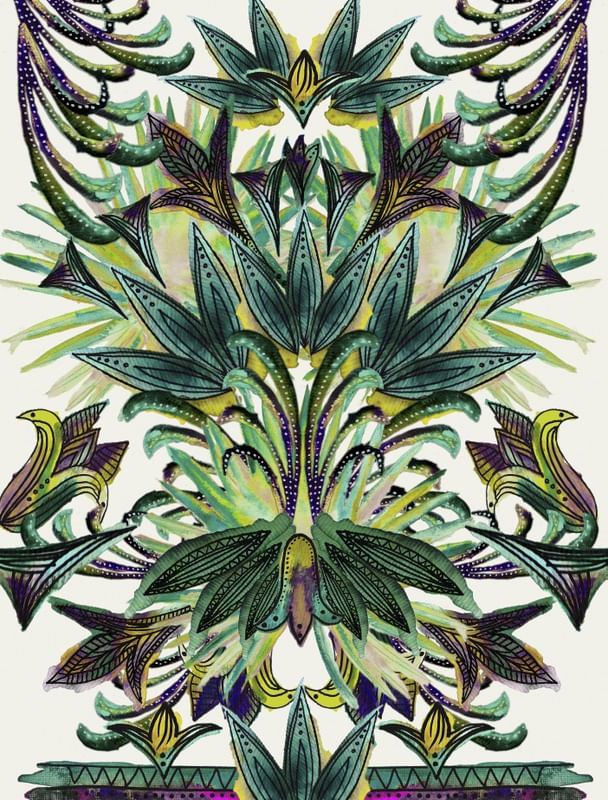 AQUARELA FOLHAGEM