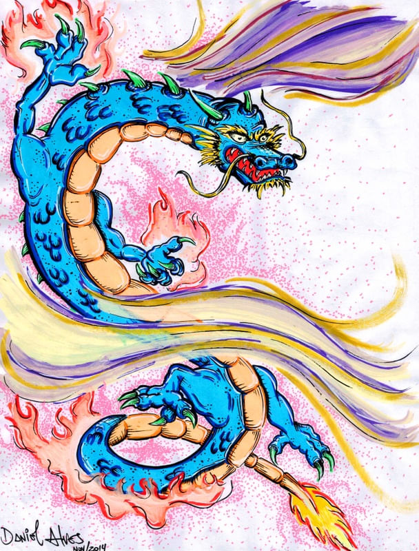 BLUE DRAGON