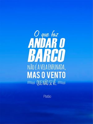PLATÃO NO BARCO