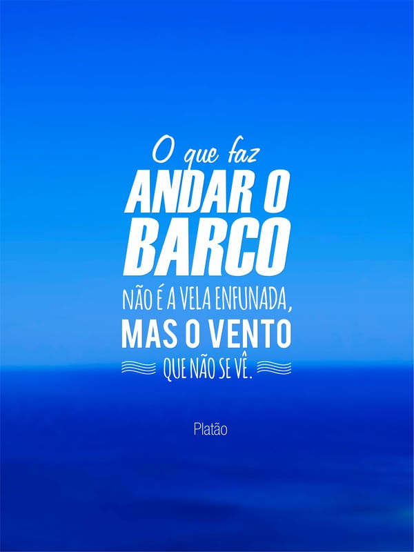 PLATÃO NO BARCO