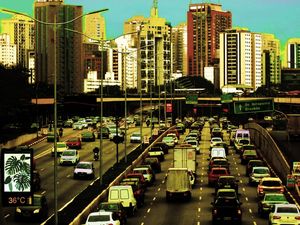 CIDADE DE SÃO PAULO COM TRANSITO