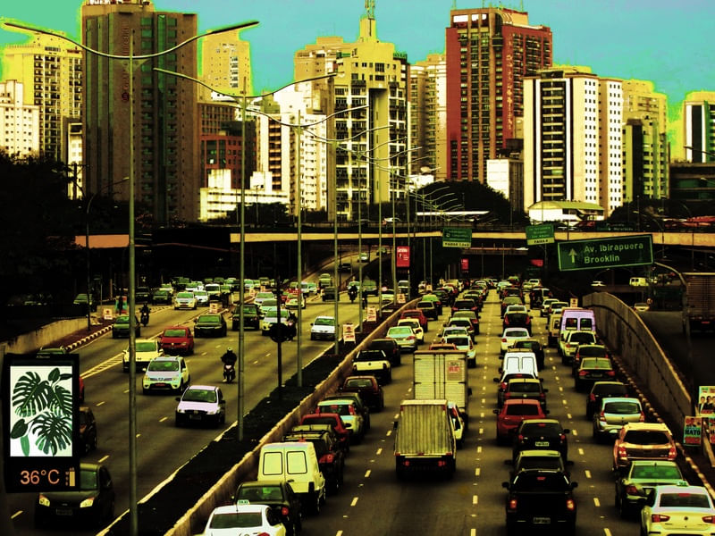 CIDADE DE SÃO PAULO COM TRANSITO