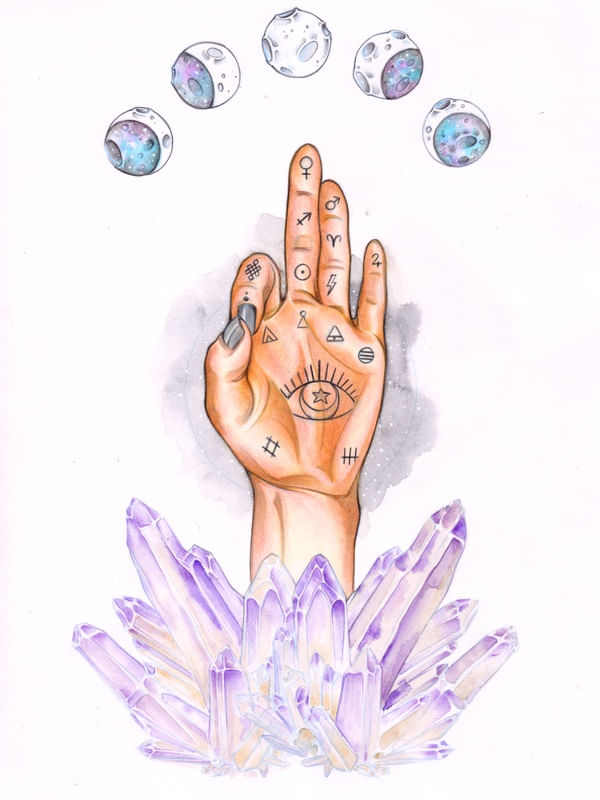 MÃO ASTRAL