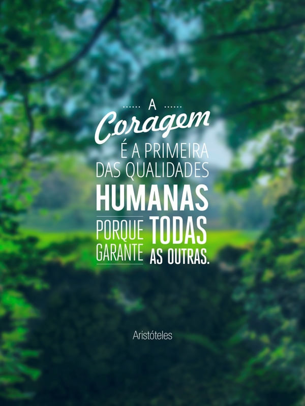ARISTÓTELES CORAJOSO