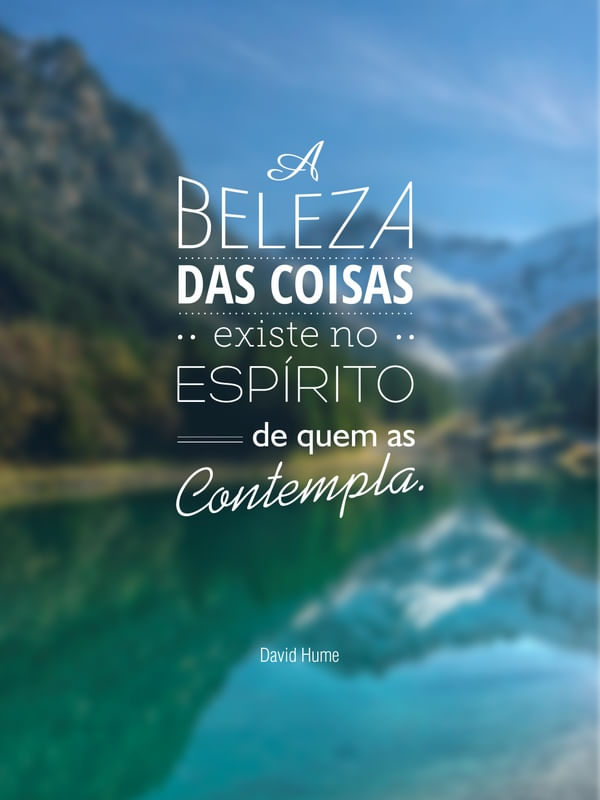 HUME E A BELEZA