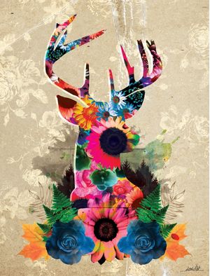 FLOWER DEER