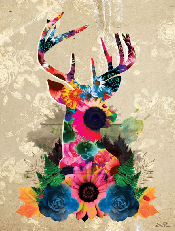 FLOWER DEER
