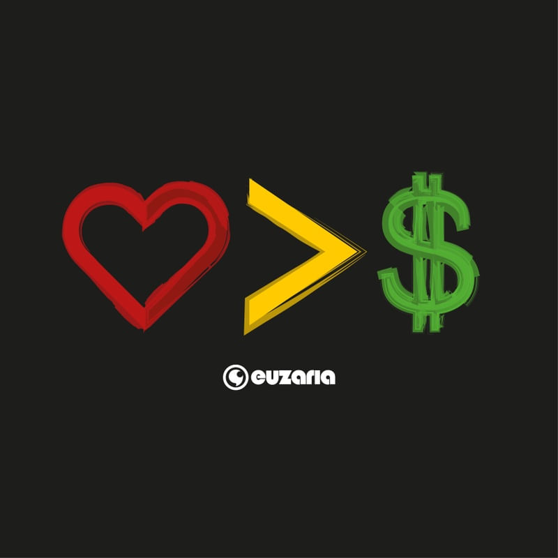 O AMOR É MAIOR QUE O DINHEIRO