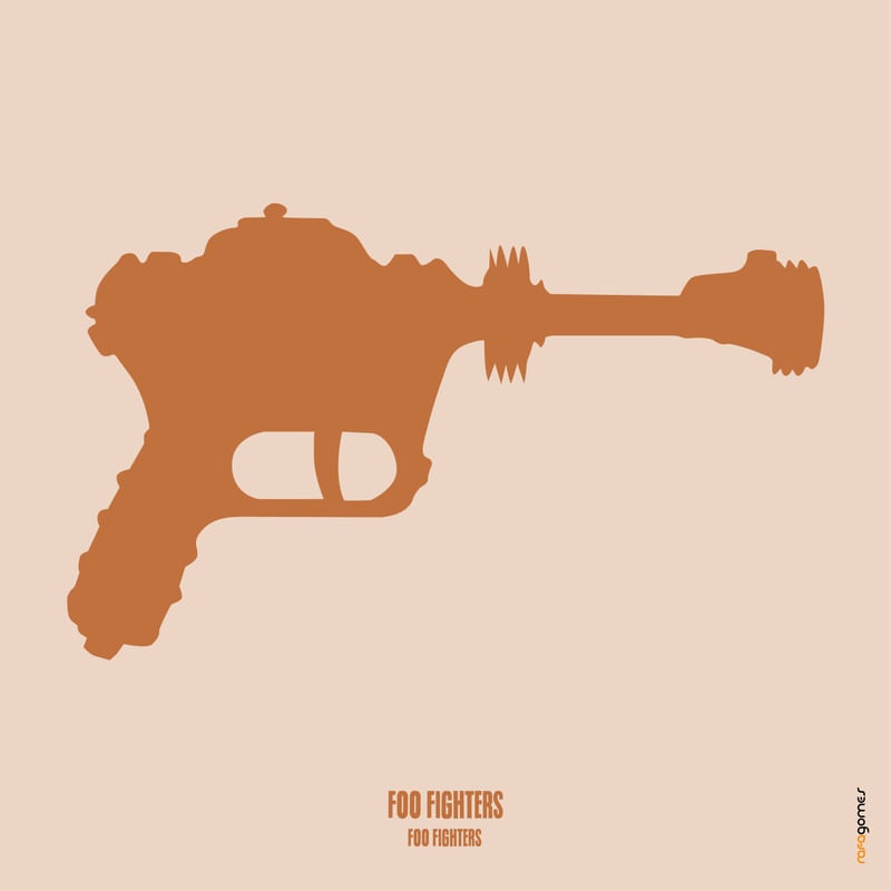 FOO FIGHTERS MINIMALISTA