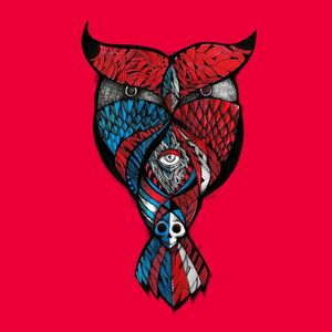 OWL-SKULL-RED