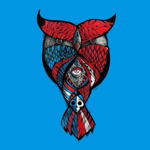 OWL-SKULL-BLUE