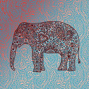 ELEFANTE ARABESCO