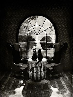 ROOM SKULL BW