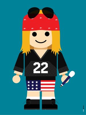 TOY AXL ROSE
