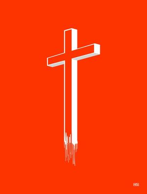 FONTE PREENCHIDA DE SANGUE