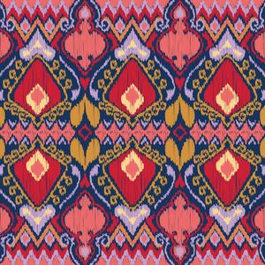 PERKY BLUE IKAT