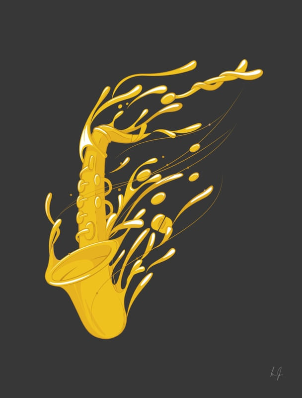 I LOVE SAXOPHONE (RETRATO)
