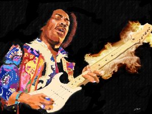 JIMI HENDRIX FIRE