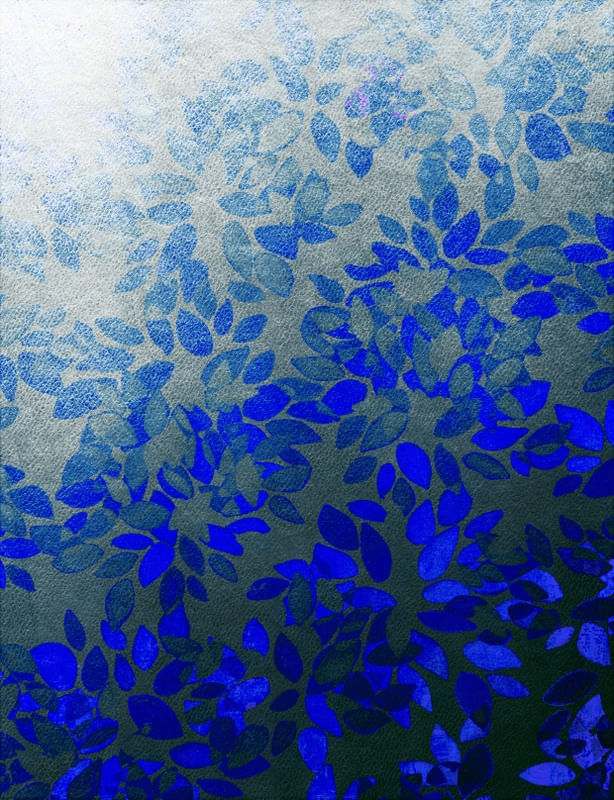 FLORAL WASH - BLUE