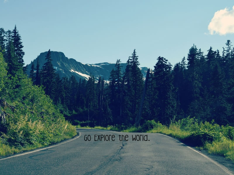 GO EXPLORE THE WORLD