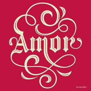 LETTERING AMOR (QUADRADO)