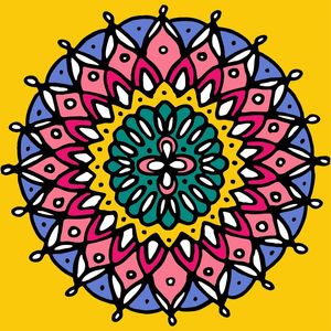 MANDALA COLOURS I