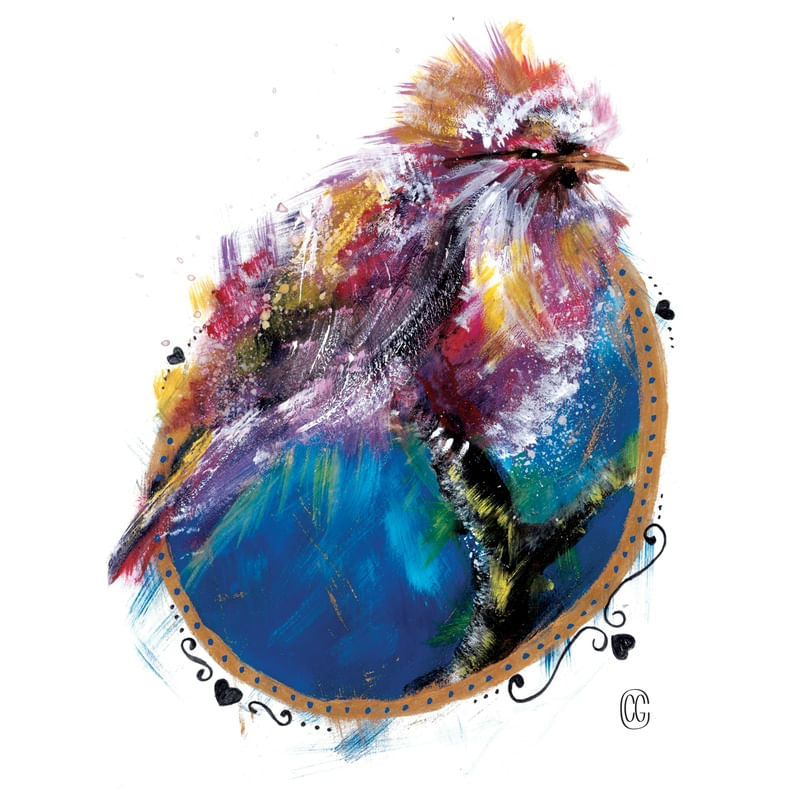 COLORFUL BIRD